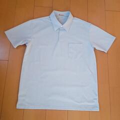 中古制服半袖ニットシャツＬカンコーkanko学生服 男の子