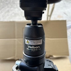 Velbon Moutain Ace 三脚　シルバー　中古品の画像