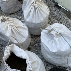 土嚢　残土　6袋