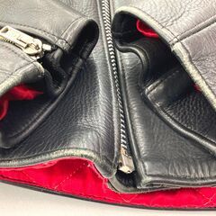 LEWIS LEATHERS ルイスレザー ダブルライダースジャケット サイズ34 中古の画像