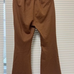 ジャガード　フレアパンツ