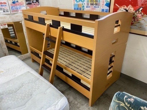 【愛品館 江戸川店】木下家具 2段ベッド ID:153-018326-007