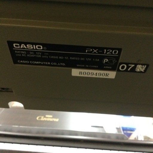 【✨初心者さん向け❗️レッスン用❗️✨】定価63,000 CASIO/カシオ 電子ピアノ PX-120 2007年製