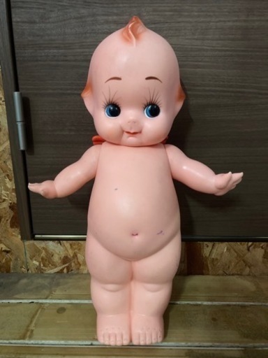 ■赤羽キューピー人形　特大約55cm　昭和レトロ　キューピーマヨネーズ■