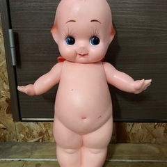 ■赤羽キューピー人形　特大約55cm　昭和レトロ　キューピーマヨ...