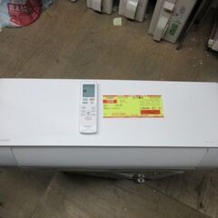 K03607　パナソニック　 中古エアコン　主に6畳用　冷房能力　2.2KW ／ 暖房能力2.2KW