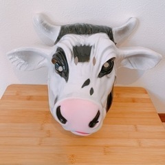 うさぎ　うし　マスク　和装前撮り使用の画像