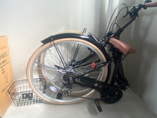 【新品】折りたたみ 26インチ 自転車
