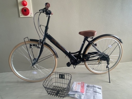 【新品】折りたたみ 26インチ 自転車