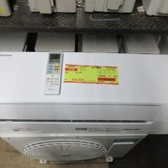 K03613　ハイセンス　 中古エアコン　主に6畳用　冷房能力　2.2KW ／ 暖房能力2.2KW