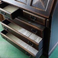中古(机　椅子)　ライティングビューローの画像