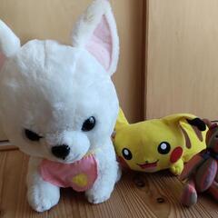 無料キャラクターぬいぐるみ4点セットの画像