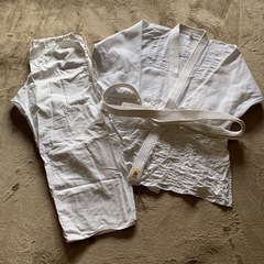 学校で使える 柔道着 サイズ5(180cmくらい用)の画像