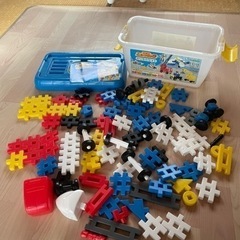 学研のニューブロック・のりものセット（中古品）の画像