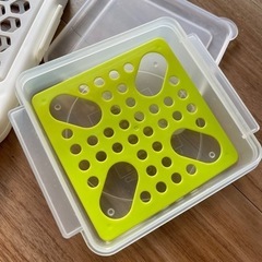 食洗機用小物入れ＋ハム保存箱の画像