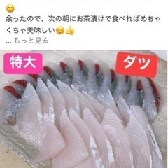龍鮮魚店の美味しい魚を食べる！お取り寄せ希望者グループ