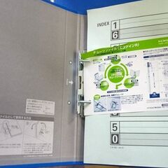 ☆文房具　事務用品　チューブファイル　Ｂ４横型✕３　Ａ４縦型✕２　計５冊分　未使用品の画像