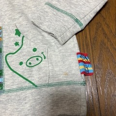 裏起毛パーカー100cmの画像