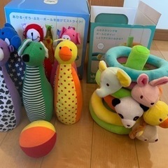 赤ちゃんおもちゃ　ボウリング　わなげ