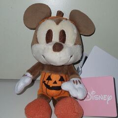 ミッキーマウスのハロウィン仕様ミニぬいぐるみ