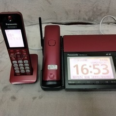 KX-PZ910DL-R [デジタルコードレス普通紙ファクス おたっくす ボルドーレッド KX-PD915DL-R同等品]の画像