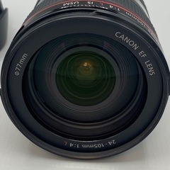 美品Canon EF 24-105㎜ f4 IS L 値下げしました。の画像