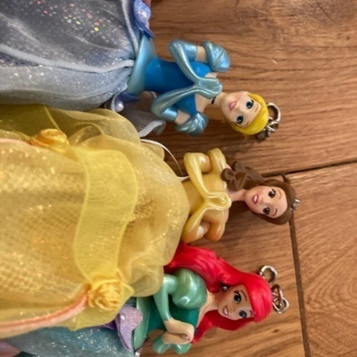 ディズニープリンセス8体