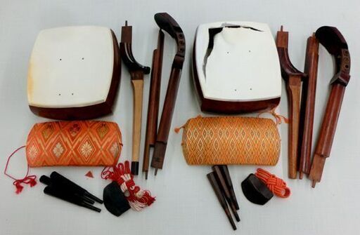 三味線 2棹 2丁用立箱いり 和楽器 札幌市