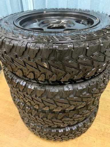 即送料込！即使用可能！ ジオランダーG003/175/80R16 純正ホイールセット