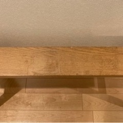 無印良品　オーク材　ベンチ　大の画像