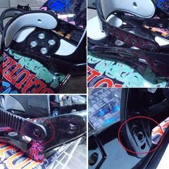 B×B スノーボード 140cm 訳ありバインディング付き スノボ 札幌市東区 新道東店の画像