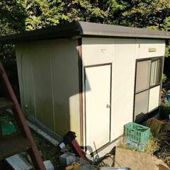 決まりました。プレハブ約四畳半　倉庫等に