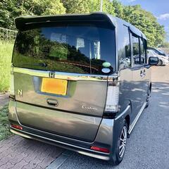 N-BOX カスタム　人気のガンメタの画像