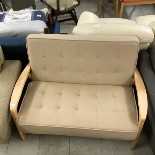 2人掛けソファー　縦78×横120×奥73