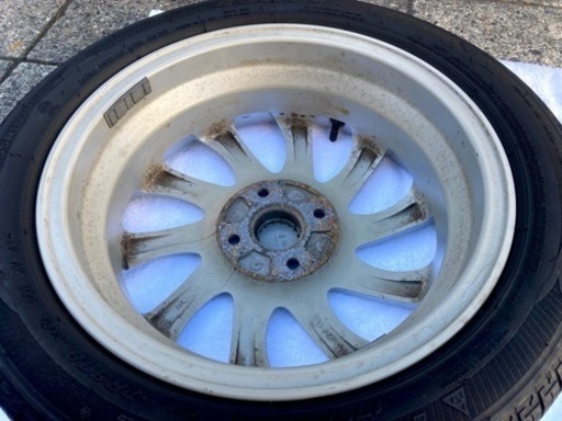 ◆Z31「15インチ」4本セット 純正アルミホイール&夏タイヤ 165/55R15