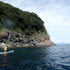 河口湖うの島でランチサップは延期となりました。supその3 - 友達