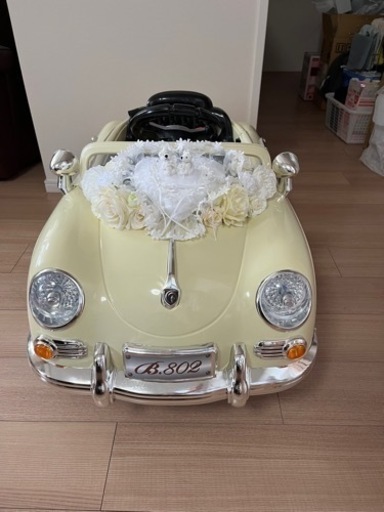 ラジコンカー　結婚式　リングガール　リングボーイ