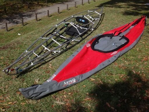 中古　フォールディングカヤック　アルフェック　ボイジャー415