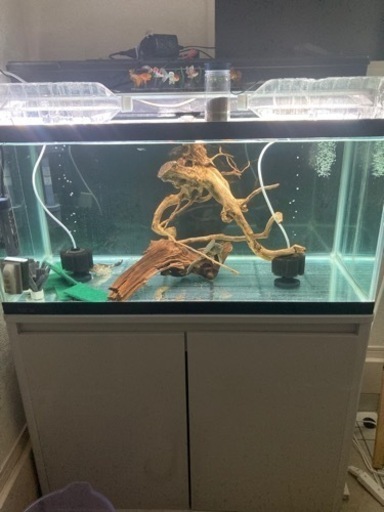 90cm水槽セット＋水槽台＋その他アクア備品全て