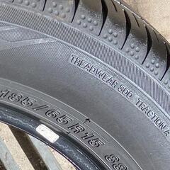 ?185/65R15⭐工賃込み！2020年！プリウス、bB、フリード、ノート、デミオ等に！バリ山！美品！YOKOHAMA製サマータイヤ入荷しました?