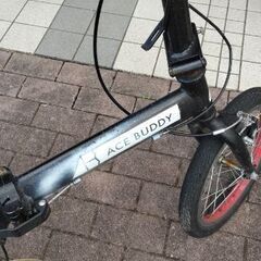 変速付きアルミ軽量自転車の画像