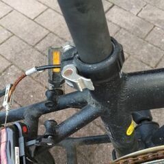 変速付きアルミ軽量自転車の画像
