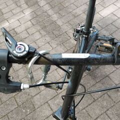 変速付きアルミ軽量自転車の画像