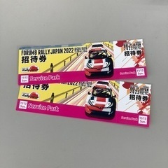 ラリージャパン　11月13日(日) 2枚セット