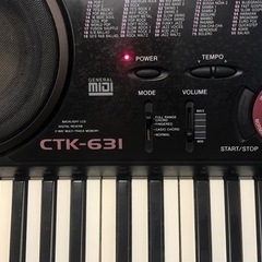 カシオ 電子キーボード CTK-631 電子ピアノ CASIOの画像