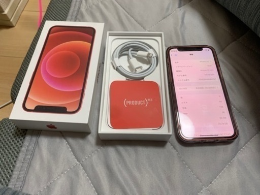 iPhone 12 miniレッド 64 GB Softbank