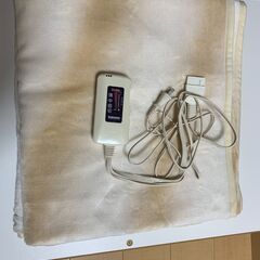 ほぼ未使用　Sugiyama 電気しき毛布