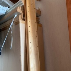 木製　パソコンラック