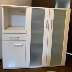 11/6 11/12 レンジボード　カップボード　キッチン棚　レ...