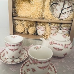 ロイヤルアーデン バラ柄 茶器セット